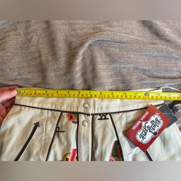 NWT Double D Ranch Atomic A-Line Western Skirt Size 2 - Picture 5 of 7